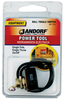 Jandorf 61168 Switch, 3/6 A, 125/250 V, SPST, Lead Wire Terminal