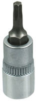 Vulcan 55050025SD Star Bit Socket, T8 Tip, Chrome