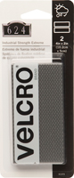 VELCRO Brand 91373 Fastener, 2 in W, 4 in L, Titanium, 15 lb