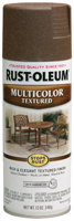 RUST-OLEUM STOPS RUST 223523 Textured Spray Autumn Brown, Solvent-Like,