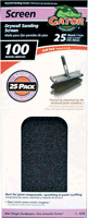 Gator 3303 Sanding Screen, 11 in L, 4-3/8 in W, 100 Grit, Silicone Carbide
