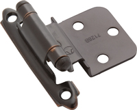 Amerock Inspirations BPR3428ORB Cabinet Hinge, Steel, Oil-Rubbed Bronze