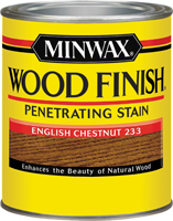 Minwax Wood Finish 700444444 Wood Stain, English Chestnut, Liquid, 1 qt, Can