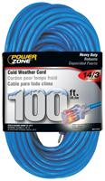 PowerZone ORCW511735 Extension Cord, 14 AWG Cable, Grounded Plug, Grounded