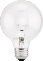 Sylvania 15871 Decorative Incandescent Lamp, 40 W, G25 Lamp, Medium