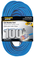 PowerZone ORCW511835 Extension Cord, 12 AWG Cable, Grounded Plug, Grounded
