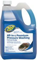 Zep ZUPPWC160 Pressure Washer Concentrate, Liquid, Characteristic, 1.35 gal