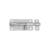 National Hardware N151-654 Barrel Bolt, 0.32 in Dia Bolt Head, 4 in L Bolt,