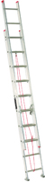 Louisville L-2324-20 Extension Ladder, 200 lb Weight Capacity, 17 ft L