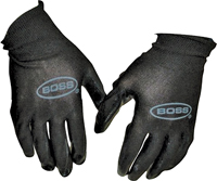 BOSS 7850N Protective Gloves, Men's, L, Knit Wrist Cuff, Nitrile Coating,