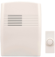 Heath Zenith SL-7753-02 Wireless Doorbell Kit, Ding, Ding-Dong, Westminster