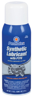 Permatex 81943 Synthetic Lubricant with PTFE, 12 oz, Aerosol Can, White,