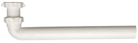 Plumb Pak PP66-9W Drain Tube, 1-1/2 in, 15 in L, Slip Joint, Polypropylene,