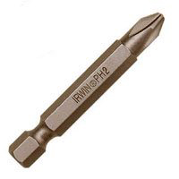 IRWIN IWAF22PH210 Power Bit, #2 Drive, Phillips Drive, 1/4 in Shank, Hex