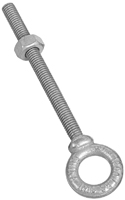 National Hardware N245-134 Eye Bolt, 3/8-16 Thread, 4-1/8 in L Thread, 3/4