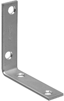 National Hardware 115BC Series N266-338 Corner Brace, 2-1/2 in L, 5/8 in W,