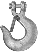 Campbell T9700524 Clevis Slip Hook with Latch, 5/16 in, 3900 lb Working