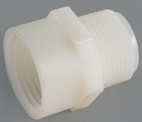 Anderson Metals 53784-1212 Hose Adapter, 3/4 x 3/4 in, FGH x MPT, Nylon,