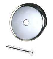 Plumb Pak PP826-10 Tub Face Plate, Chrome, For: Bath Drains