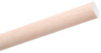 Waddell 6308UB Dowel Rod, 1/2 in Dia, 36 in L, Hardwood