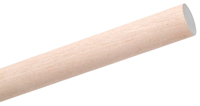 Waddell 6303UB Dowel Rod, 3/16 in Dia, 36 in L, Hardwood