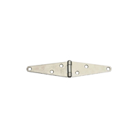 National Hardware N127-969 Strap Hinge, 1.61 in W Frame Leaf, 0.08 in Thick