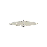 National Hardware N128-074 Strap Hinge, 2.43 in W Frame Leaf, 5.72 in H