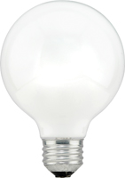 Sylvania 15882 Decorative Incandescent Lamp, 40 W, G25 Lamp, Medium