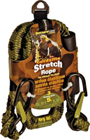 Wellington CZB3CA Stretch Rope, 8 mm Dia, 3 ft L, Polypropylene, Camouflage