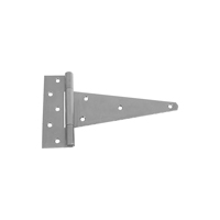 National Hardware N128-900 T-Hinge, 7.2 in W Frame Leaf, 2-1/4 in H Frame