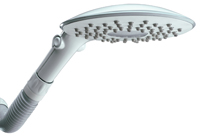 Waterpik CF-201E Showerhead; Round; 1.8 gpm; 1/2 in Connection; 2 -Spray