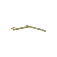 National Hardware N208-611 Folding Support, Steel, Brass, 6-7/8 in L