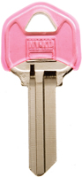 HY-KO 13005KW1PDM Key Blank, For: Kwikset Cabinet, House Locks and Padlocks