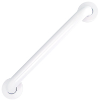 Boston Harbor SG01-01&0216 Grab Bar, 16 in L Bar, White, Wall Mounted