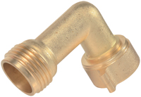 CAMCO 22505 90 deg Hose Elbow, Brass