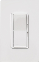 Lutron Diva DVWCL-153PH-WH C.L Dimmer with Wallplate, 1.25 A, 120 V, 150 W,