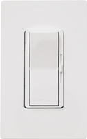 Lutron Diva DVWCL-153PH-WH C.L Dimmer with Wallplate, 1.25 A, 120 V, 150 W,