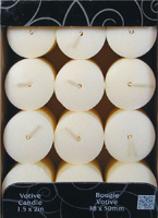CANDLE-LITE 1276570 Scented Votive Candle, Creamy Vanilla Swirl Fragrance,