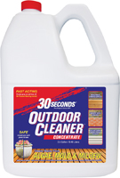 30 SECONDS 2.5G30S Outdoor Cleaner, 2.5 gal Bottle, Liquid, Light Yellow