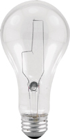 Sylvania 13125 Incandescent Light Bulb, 150 W, A21 Lamp, Medium E26