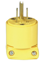 Eaton Cooper Wiring 4867-BOX Straight Blade Electrical Plug, 125 V, 15 A,
