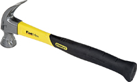 STANLEY 51-505 Curved Claw Graphite Nailing Hammer, 16 oz Head, HCS Head, 13