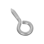 National Hardware N185-991 Screw Eye, #2, 1.12 in L Thread, 2.62 in OAL, 115