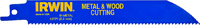 IRWIN 372110 Reciprocating Saw Blade, 10/14 TPI, Bi-Metal Cutting Edge