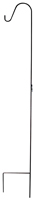 Landscapers Select GB-3089 Single Shepherd Hook, 64 in H, Black, Matte,