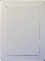 Oatey 34055 Access Panel, 6 in L, 9 in W, ABS, White