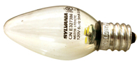 Sylvania 78563 LED Lamp, 120 V, 0.6 W, C7 Lamp