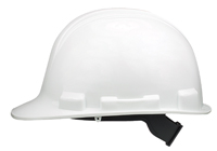 SAFETY WORKS SWX00344 Hard Hat, 4-Point Textile Suspension, HDPE Shell,