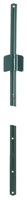 Jackson Wire 14025945 U-Post, 4 ft H, Steel, Green, Plain