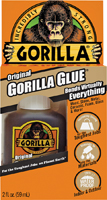 Gorilla 5000201 Glue, Brown, 2 oz Bottle